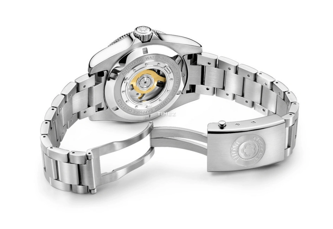 Titoni,SEASCOPER 42mm,42mm,Stainless Steel,Ceramic,Green,Automatic,Day,72hours,83601 S,83601 S-GN-739