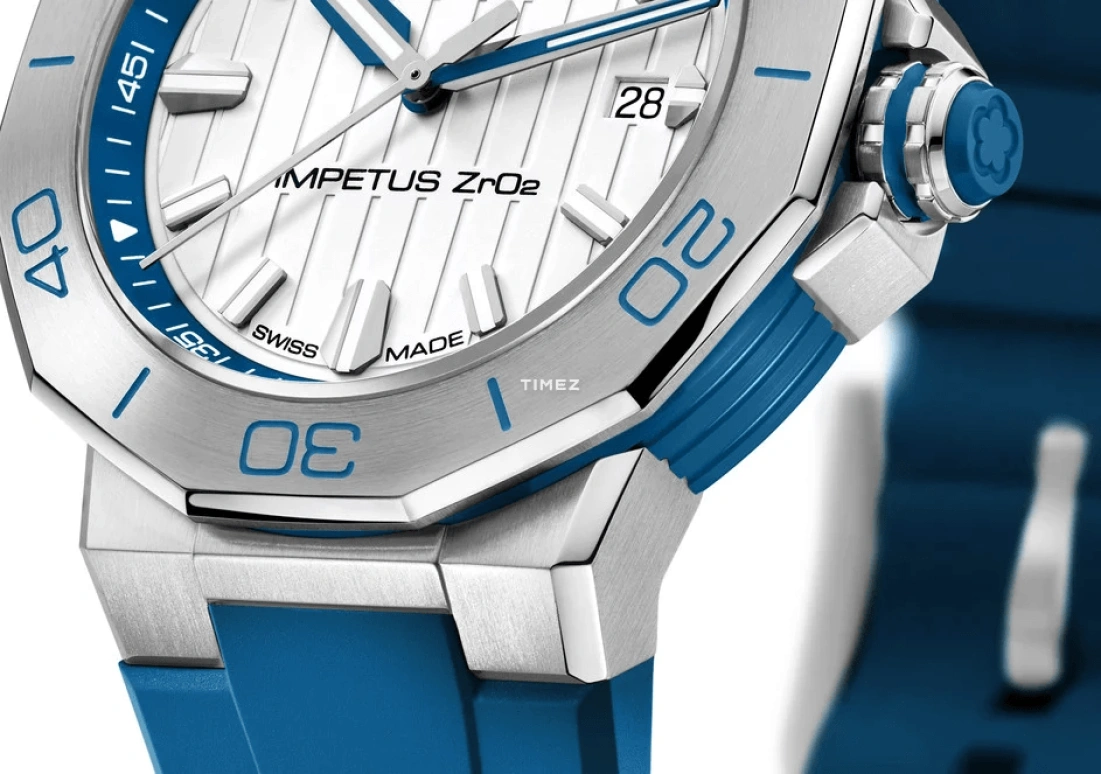 Titoni,IMPETUS 43mm,43mm,Stainless Steel,Ceramic,White,Automatic,Day,42hours,83765 S,83765 S-FF-708