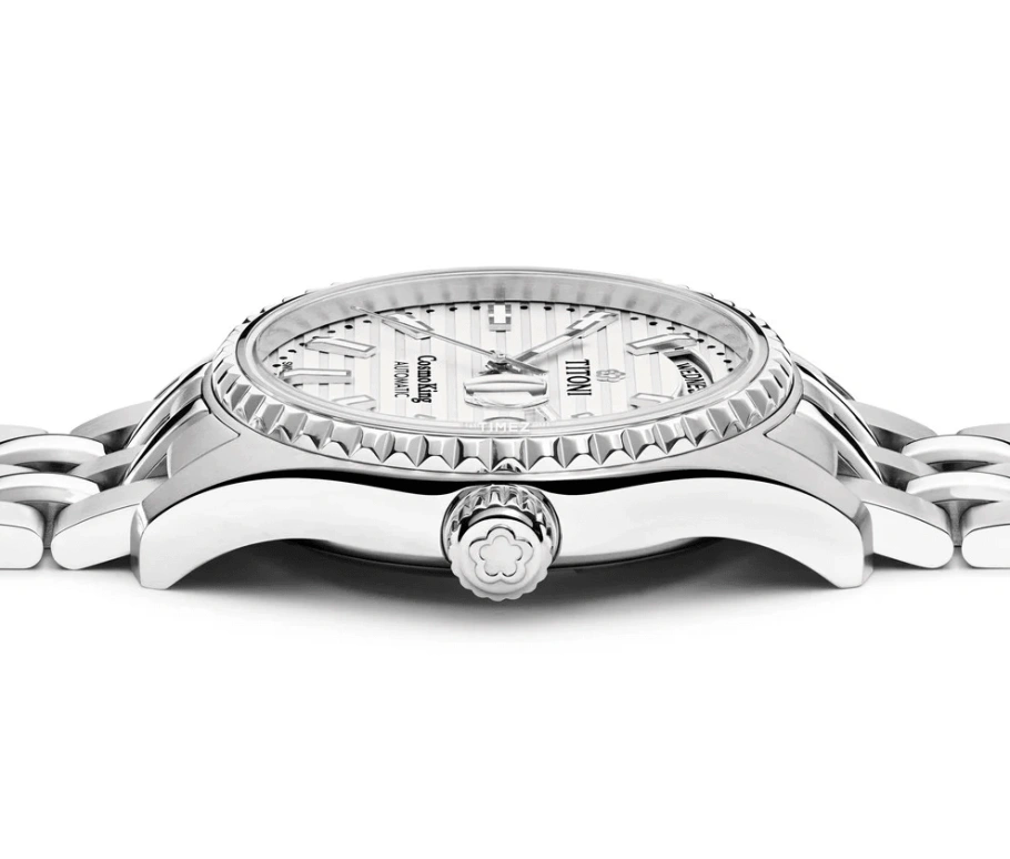 Titoni,COSMO 40mm,40mm,Stainless Steel,Silver,Automatic,Date,Day,797 S,797 S-695