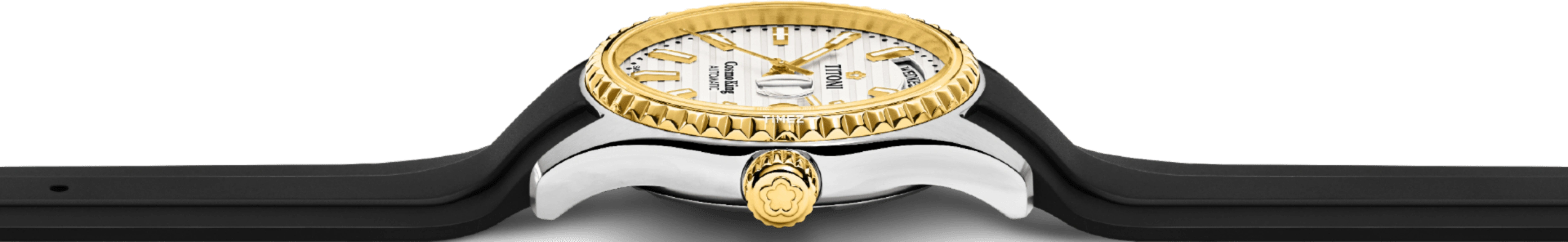 Titoni,COSMO 40mm,40mm,Stainless Steel,Silver,Automatic,Date,Day,797 SY,797 SY-RBK-695