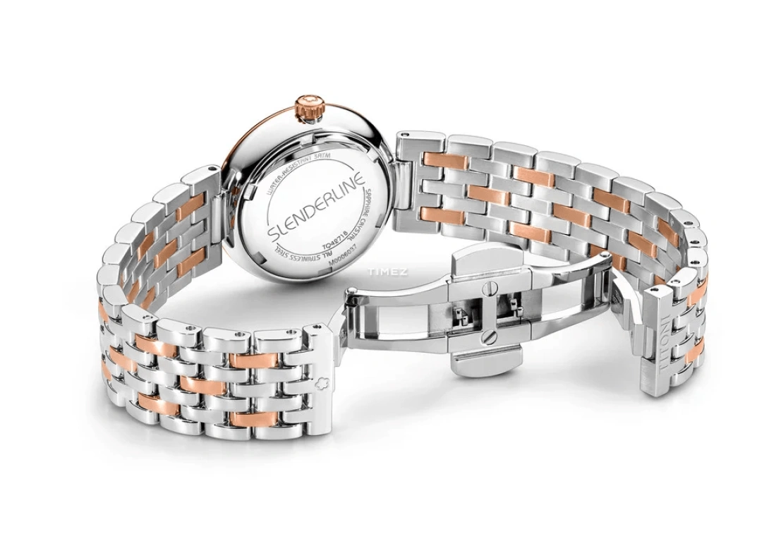 Titoni,SLENDERLINE 25.50mm,25.50mm,Stainless Steel,Silver,Quartz,Sapphire,Crystal Glass,Round,TQ 42718 SRG,TQ 42718 SRG-606