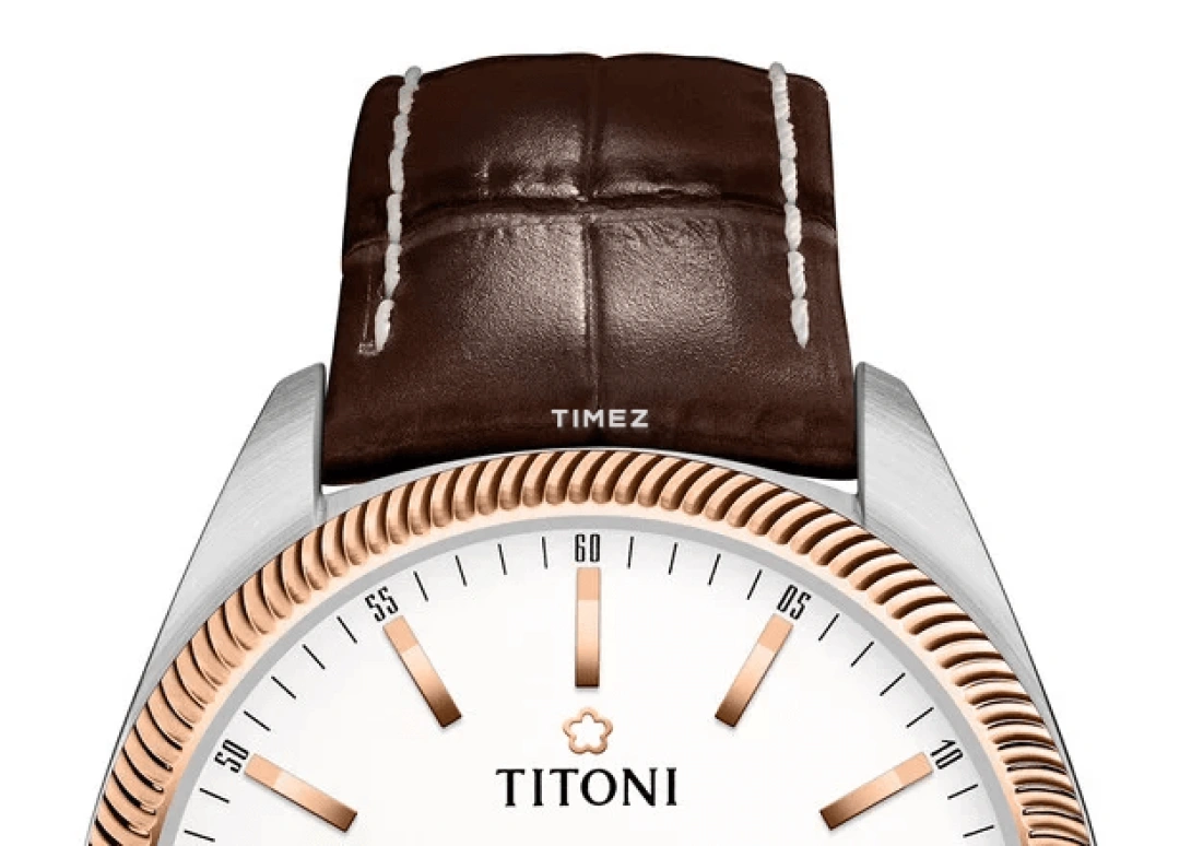 Titoni,COSMO 41mm,41mm,Stainless Steel,Silver,Automatic,Day,Crystal Glass,Sapphire,878 SRG,878 SRG-ST-606