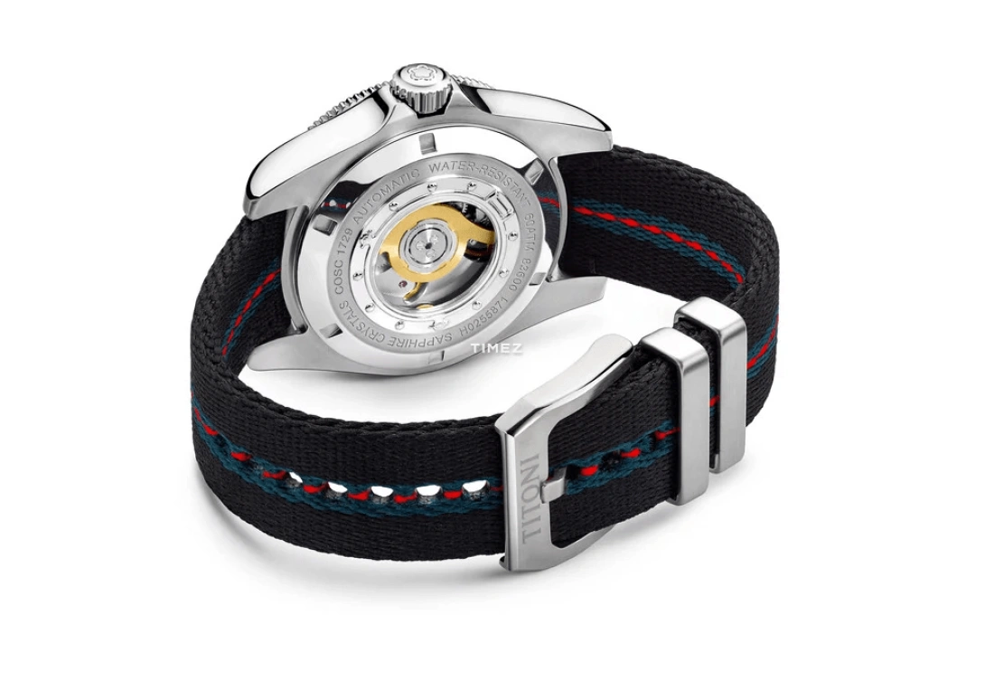 Titoni,HERITAGE 41mm,41mm,Stainless Steel,Black,Automatic,Chronograph,Day,94020 S,94020 S-T4-681
