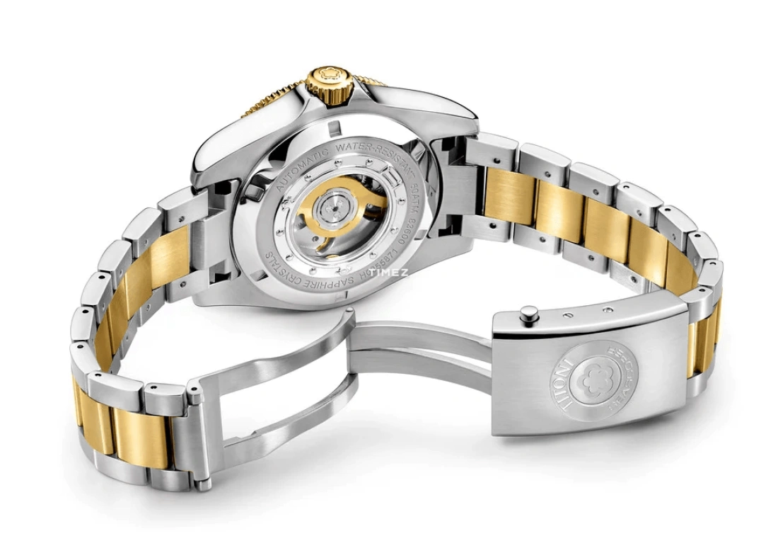 Titoni,SEASCOPER 42mm,42mm,Stainless Steel,Ceramic,Black,Automatic,Day,Sapphire,Crystal Glass,83600 SY,83600 SY-BK-256