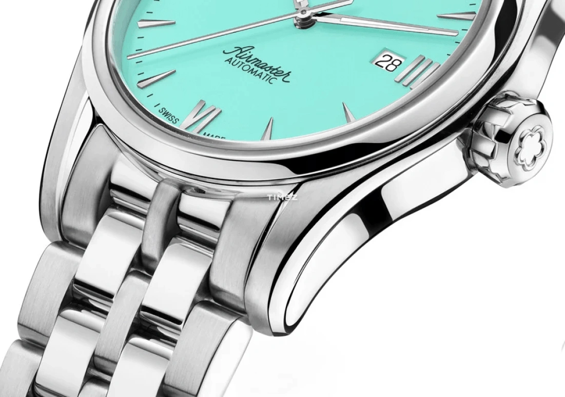 Titoni,AIRMASTER 29mm,29mm,Stainless Steel,Pastel Cyan,Green,Automatic,Day,Sapphire,Crystal Glass,23908 S,23908 S-691