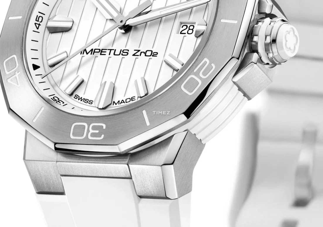 Titoni,IMPETUS 43mm,43mm,Stainless Steel,Ceramic,White,Automatic,Day,42hours,83765 S,83765 S-WW-711
