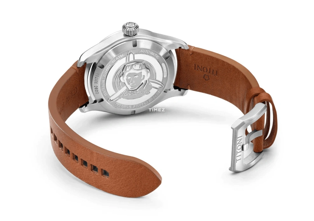 Titoni,AIRMASTER 43mm,43mm,Stainless Steel,Cream white,Automatic,38hours,Sapphire,Crystal Glass,73906 T,73906 T-ST-724