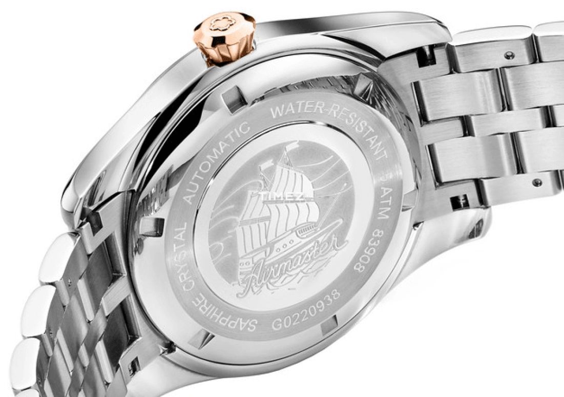 Titoni,AIRMASTER 40mm,40mm,Stainless Steel,White,Automatic,Day,Sapphire,Crystal Glass,83908 SRG,83908 SRG-689