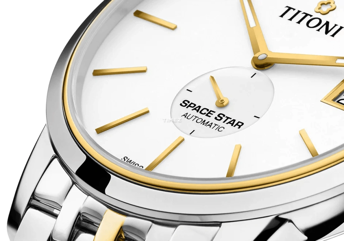 Titoni,SPACE STAR 40mm,40mm,Stainless Steel,Silver,Automatic,Day,Sapphire,Crystal Glass,83638 SY,83638 SY-606