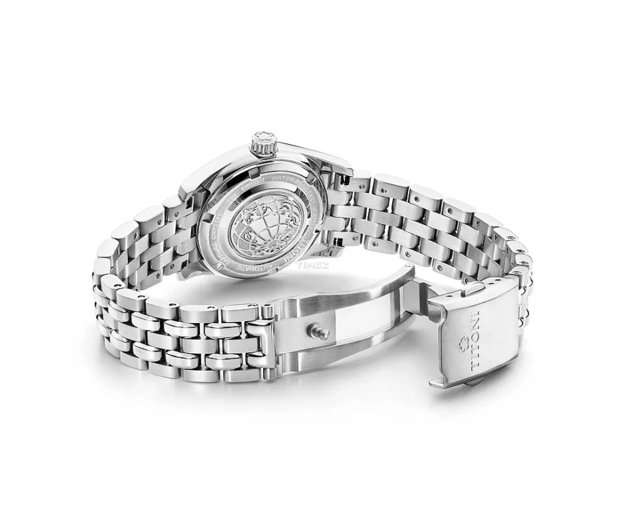 Titoni,COSMO 27mm,27mm,Stainless Steel,Blue,Automatic,Day,Sapphire,Crystal Glass,729 S,729 S-720