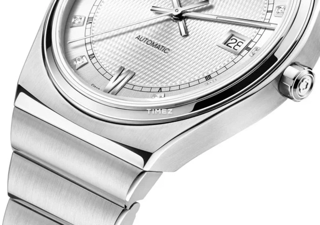 Titoni,IMPETUS 39.50mm,39.50mm,Stainless Steel,Silver,Automatic,Day,Sapphire,Crystal Glass,83751 S,83751 S-629