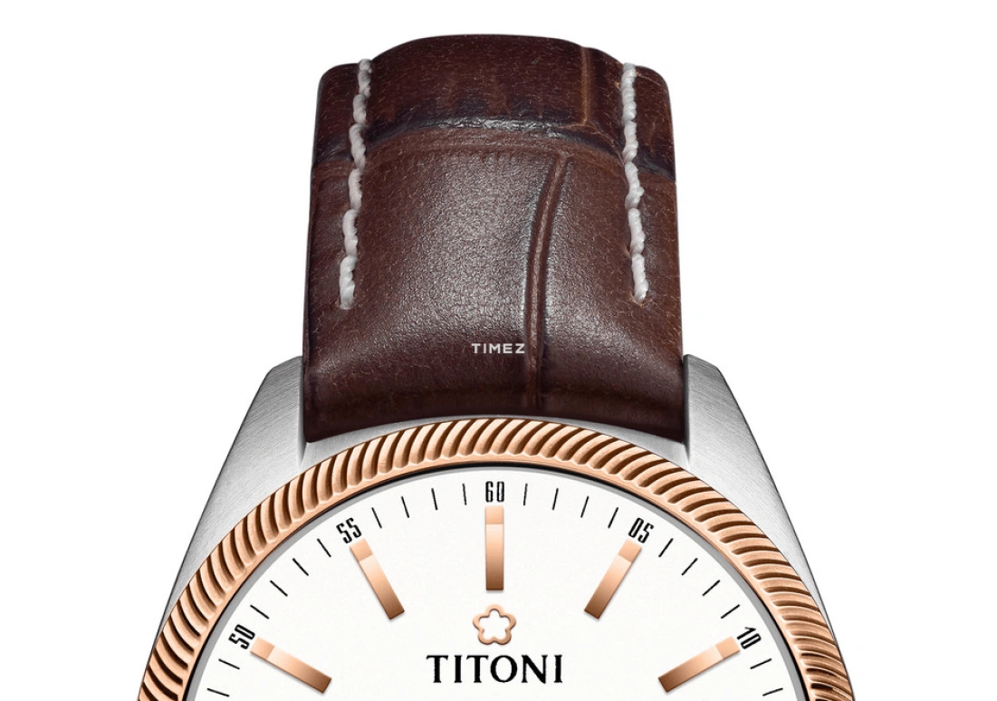 Titoni,COSMO 33.50mm,33.50mm,Stainless Steel,Silver,Automatic,Day,Sapphire,Crystal Glass,828 SRG,828 SRG-ST-606