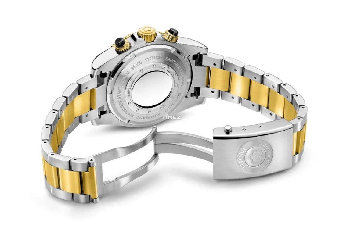 Titoni,SEASCOPER 42mm,42mm,Stainless Steel,Ceramic,Black,Automatic,Chronograph,Day,94300 SY,94300 SY-BK-731