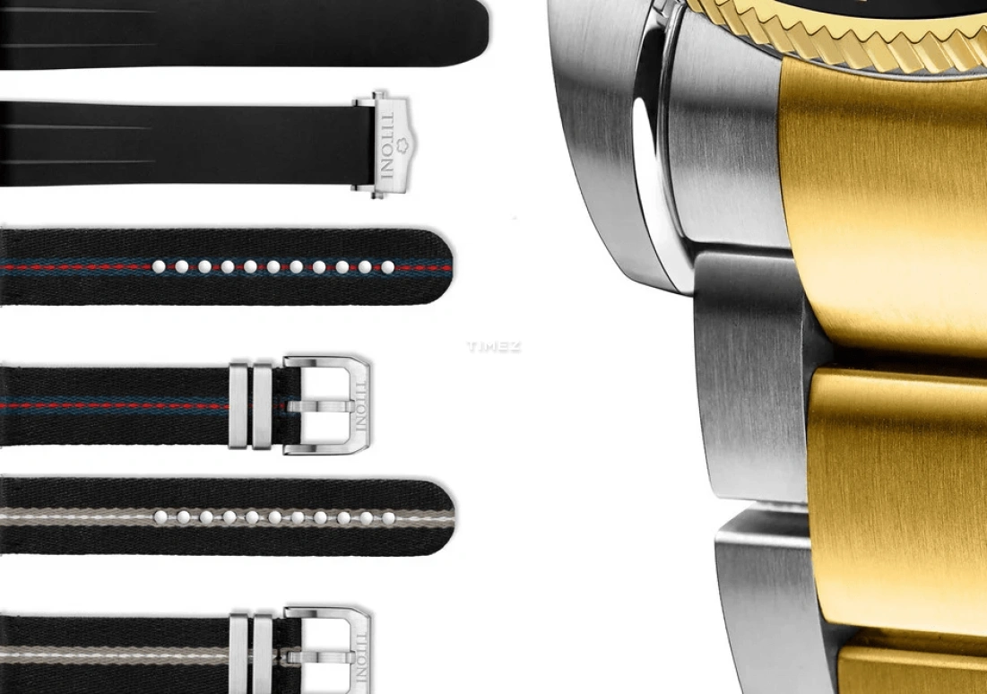 Titoni,SEASCOPER 42mm,42mm,Stainless Steel,Ceramic,Black,Automatic,Day,38hours,83300 SY,83300 SY-BE-248