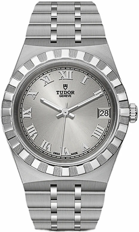 Tudor,Royal 34mm,34mm,Stainless Steel,Silver,Automatic,Date,38hours,28400,28400-0001