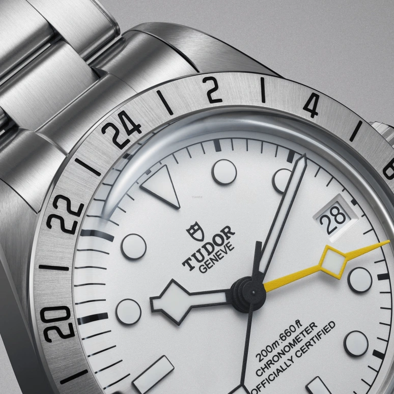 Tudor,Black Bay Pro 39mm,39mm,Stainless Steel,White,Automatic,Day,Dule Time,79470,79470-0004