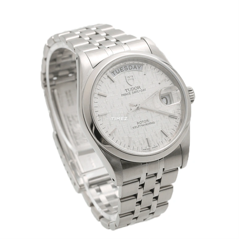 Tudor,Prince Princess 36mm,36mm,Stainless Steel,Silver,Automatic,Date,Day,76200,76200-62480