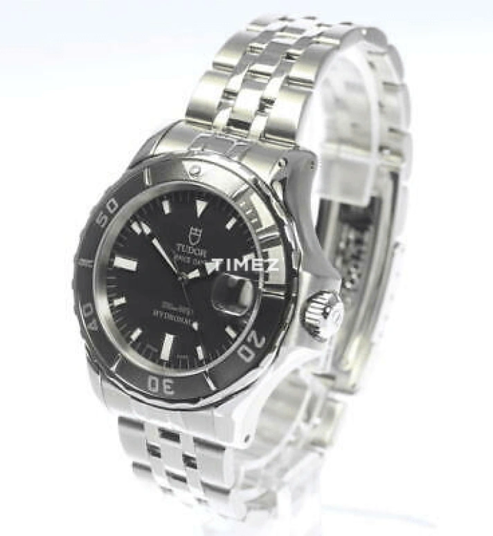 Tudor,Hydronaut 39mm,39mm,Stainless Steel,Black,Automatic,Day,Round,89190PN,89190PN-93550