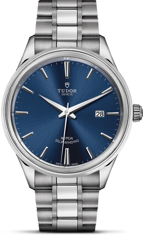 Tudor,Style 41mm,41mm,Stainless Steel,Blue,Automatic,Date,38hours,12700,12700-0009