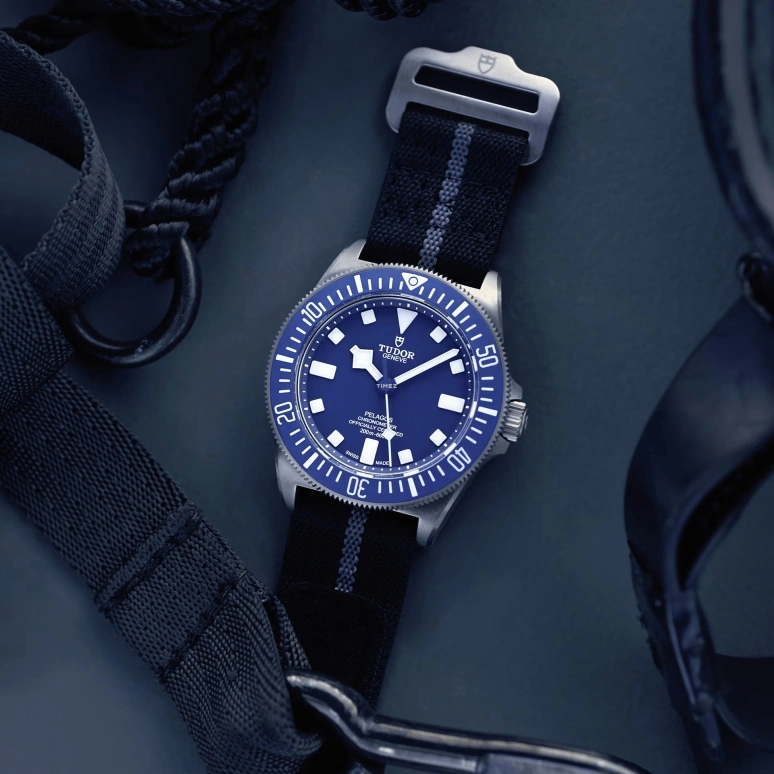 Tudor,Pelagos FXD 42mm,42mm,Titanium,Ceramic,Blue,Automatic,70hours,In-house Caliber,25707B,25707B/25-0001