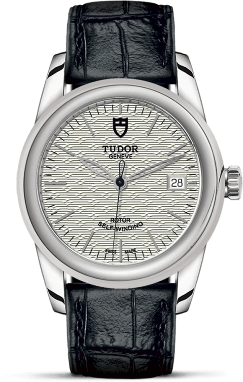 Tudor,Glamour 36mm,36mm,Stainless Steel,Silver,Automatic,Date,38hours,55000,55000-0050