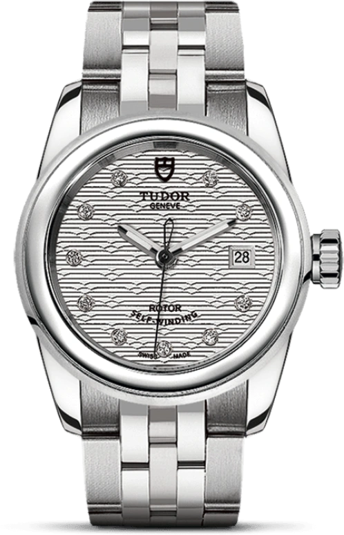 Tudor,Glamour 26mm,26mm,Stainless Steel,Silver,Automatic,Date,38hours,51000,51000-0004