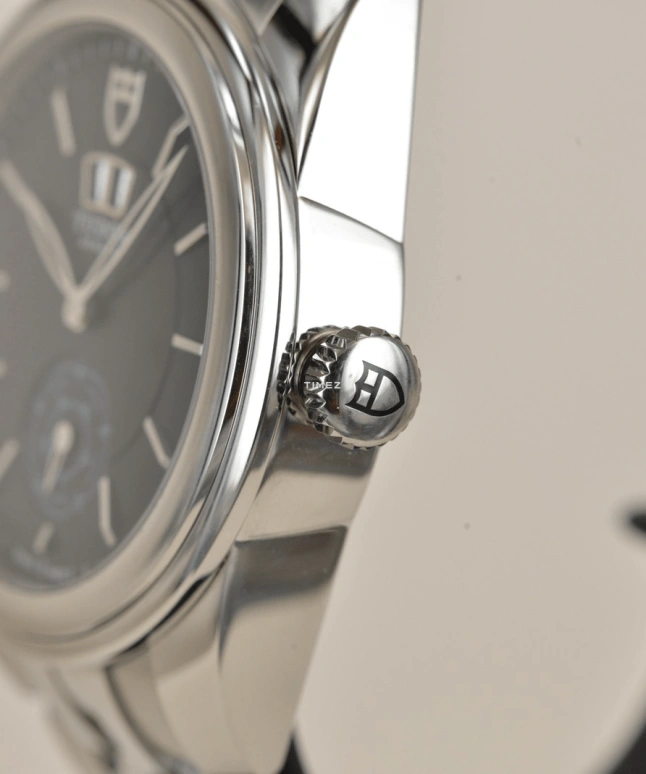 Tudor,Glamour 42mm,42mm,Stainless Steel,Black,Automatic,Day,42hours,57000,57000-6807 black