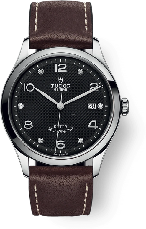 Tudor,1926 39mm,39mm,Stainless Steel,Black,Automatic,Day,38hours,91550,91550-0009