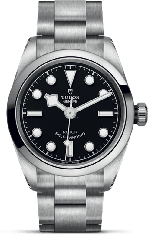 Tudor,Black Bay 31-36-39-41 32mm,32mm,Stainless Steel,Black,Automatic,42hours,In-house Caliber,79580,79580-0001