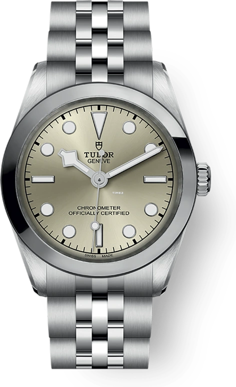 Tudor,Black Bay 31mm,31mm,Stainless Steel,Champagne,Automatic,50hours,In-house Caliber,79600,79600-0003