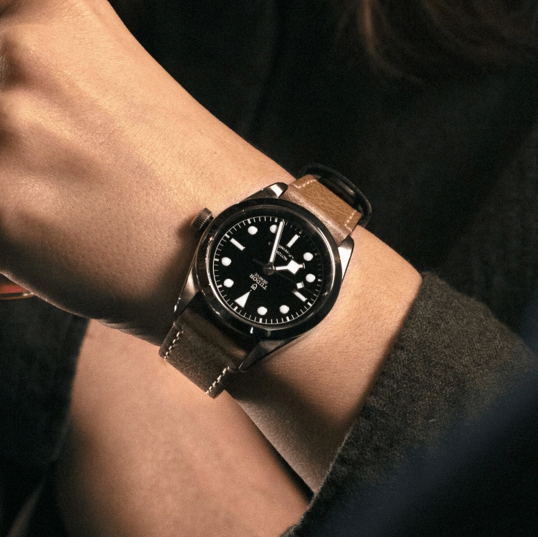Tudor,Black Bay 31-36-39-41 32mm,32mm,Stainless Steel,Black,Automatic,42hours,In-house Caliber,79580,79580-0002