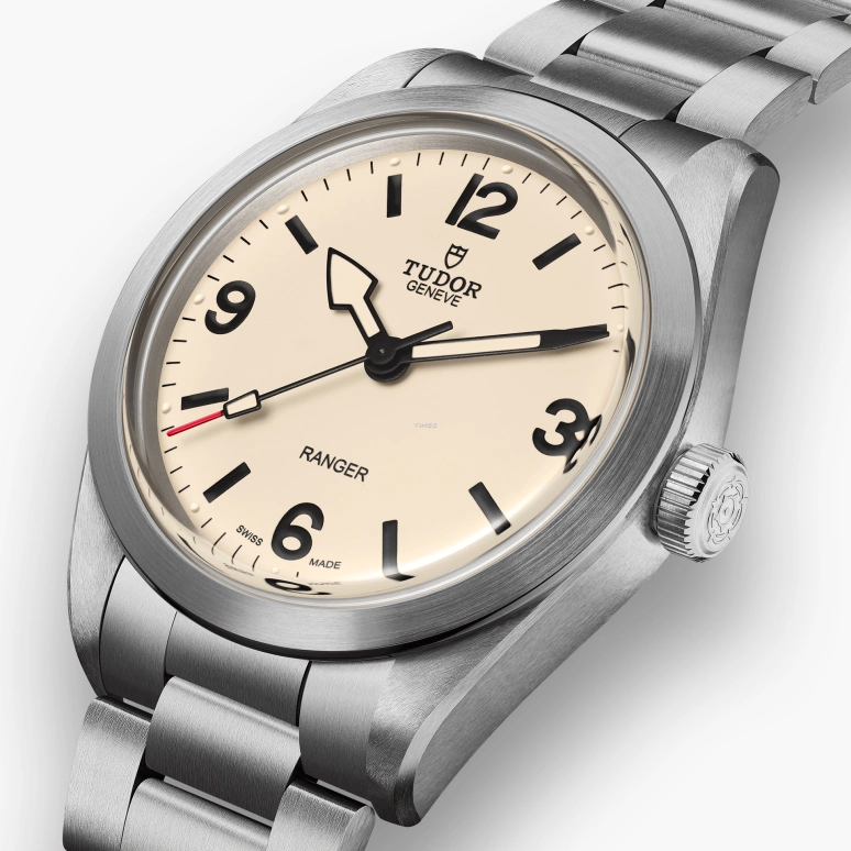 Tudor,Ranger 39mm,39mm,Stainless Steel,Cream,Automatic,70hours,In-house Caliber,79950,79950-0008
