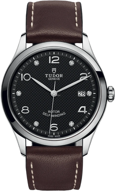 Tudor,1926 39mm,39mm,Stainless Steel,Black,Automatic,Day,38hours,91550,91550-0009