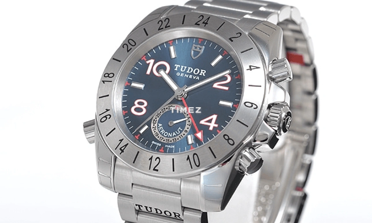 Tudor,Other 41mm,41mm,Stainless Steel,Blue,Automatic,Day,Dule Time,20200,20200-950004