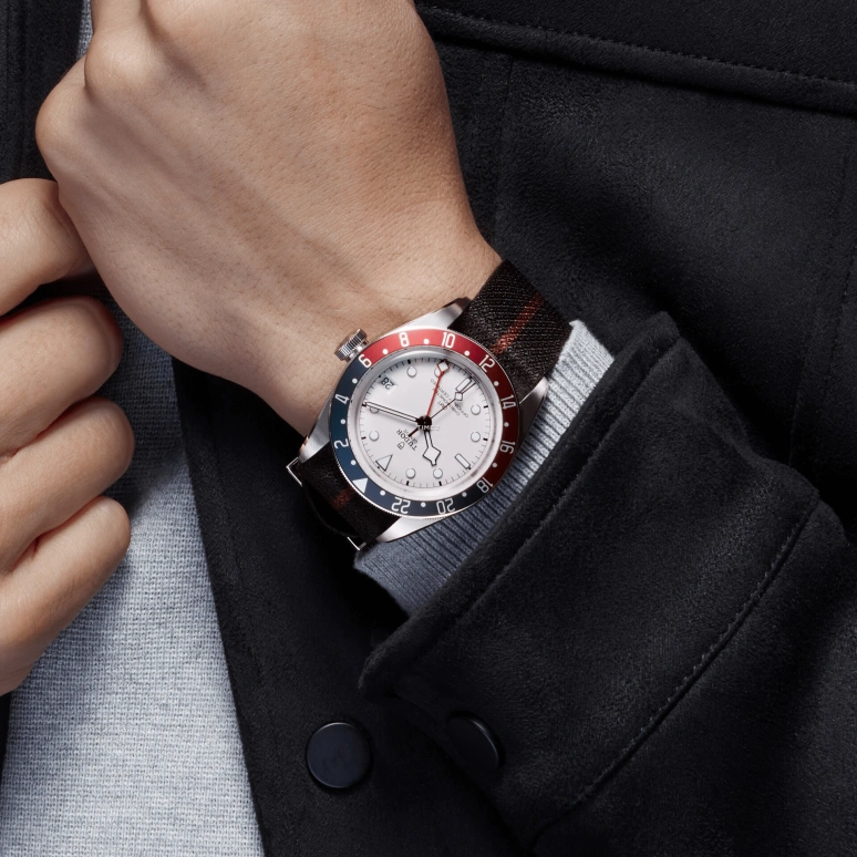 Tudor,Black Bay GMT 41mm,41mm,Stainless Steel,White,Automatic,Day,70hours,79830RB,79830RB-0012