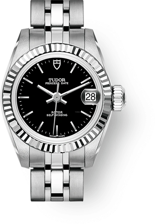 Tudor,Prince Princess 22mm,22mm,Stainless Steel,Black,Automatic,38hours,In-house Caliber,92514,92514-0003