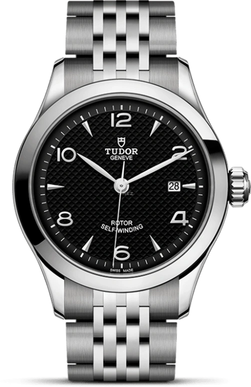 Tudor,1926 28mm,28mm,Stainless Steel,Black,Automatic,Day,38hours,91350,91350-0002