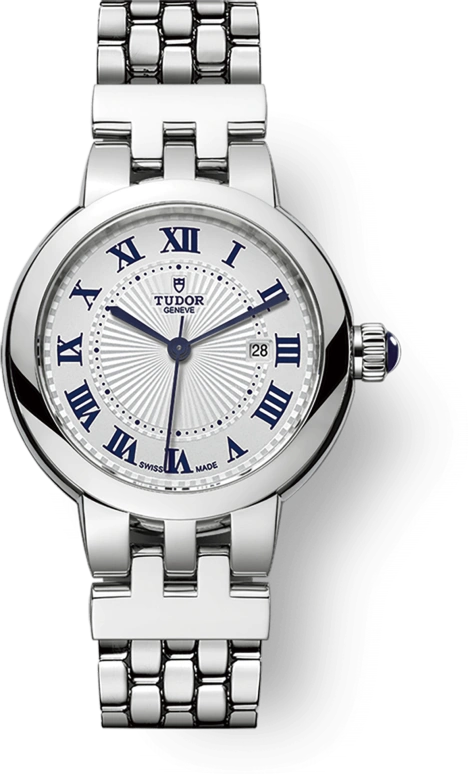 Tudor,Clair de Rose 30mm,30mm,Stainless Steel,Silver,Automatic,Date,38hours,35500,35500-0001