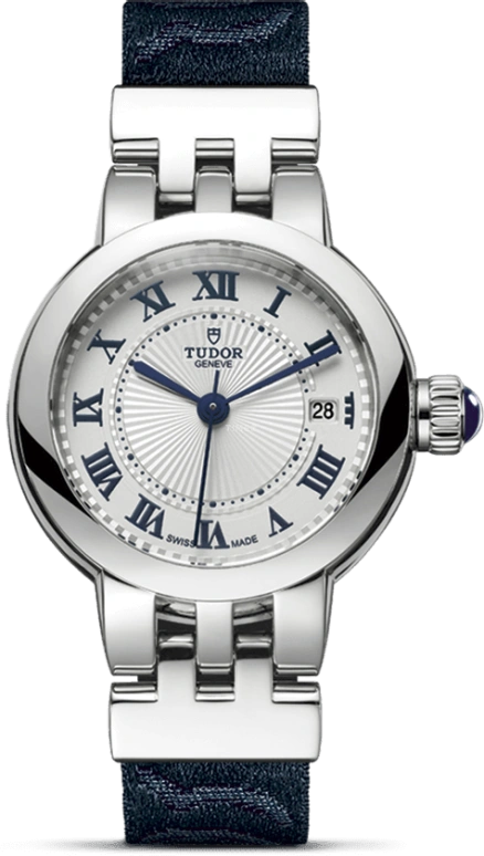 Tudor,Clair de Rose 26mm,26mm,Stainless Steel,Silver,Automatic,Date,38hours,35200,35200-0002