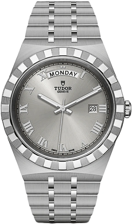 Tudor,Royal 41mm,41mm,Stainless Steel,Silver,Automatic,Date,Day,28600,28600-0001