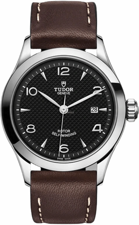 Tudor,1926 28mm,28mm,Stainless Steel,Black,Automatic,Day,38hours,91350,91350-0008