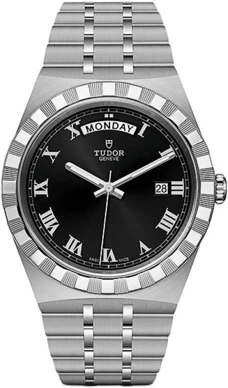 Tudor,Royal 41mm,41mm,Stainless Steel,Black,Automatic,Date,Day,28600,28600-0003