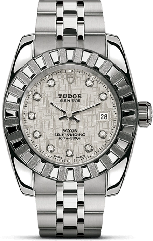 Tudor,Classic 28mm,28mm,Stainless Steel,Silver,Automatic,Day,38hours,22010,22010-0011