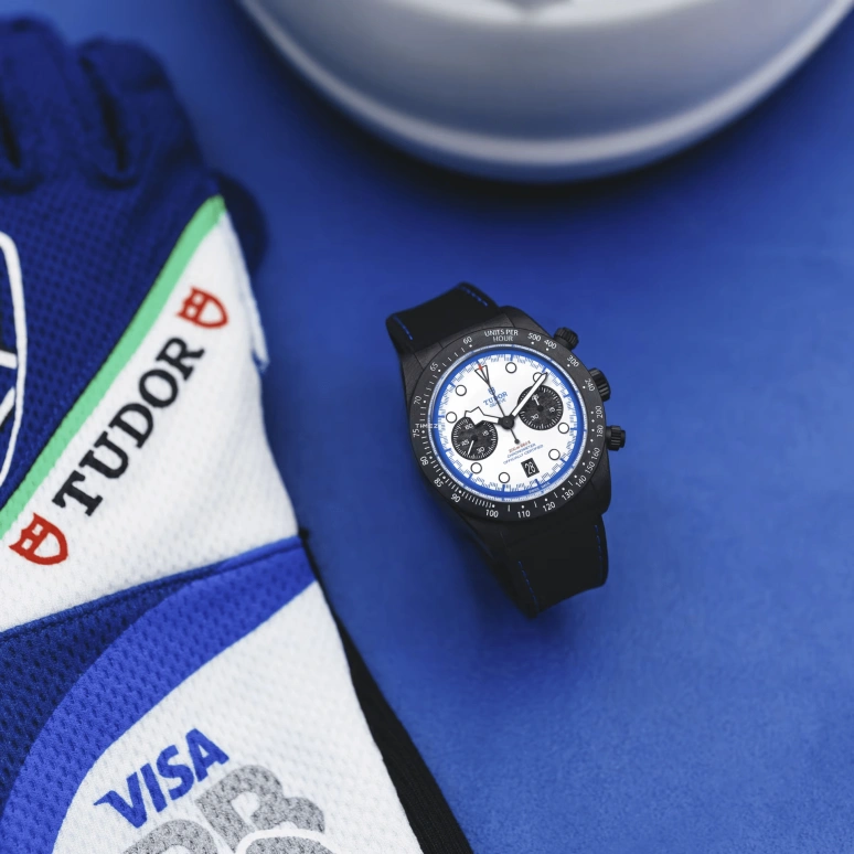 Tudor,Black Bay Chronograph 42mm,42mm,Carbon,White,Black,Automatic,Chronograph,Day,79377KN,79377KN-0001