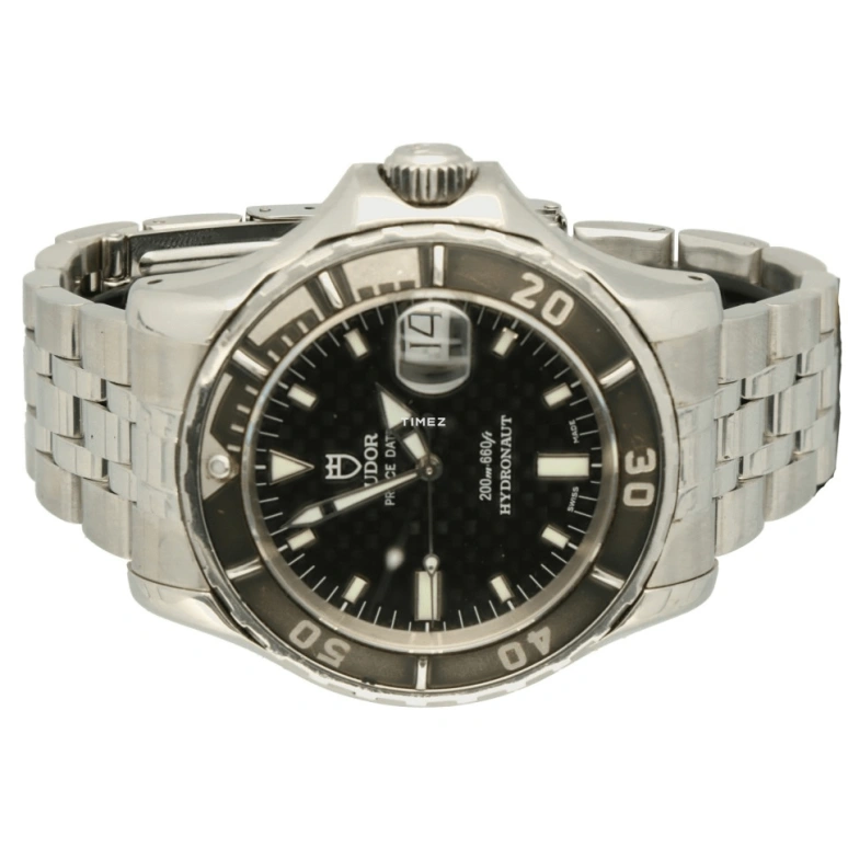 Tudor,Hydronaut 41mm,41mm,Stainless Steel,Black,Automatic,Day,Sapphire,89190PN,89190PN-93550 INT