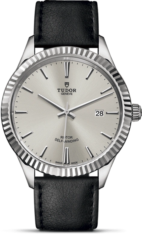 Tudor,Style 41mm,41mm,Stainless Steel,Silver,Automatic,Date,38hours,12710,12710-0021