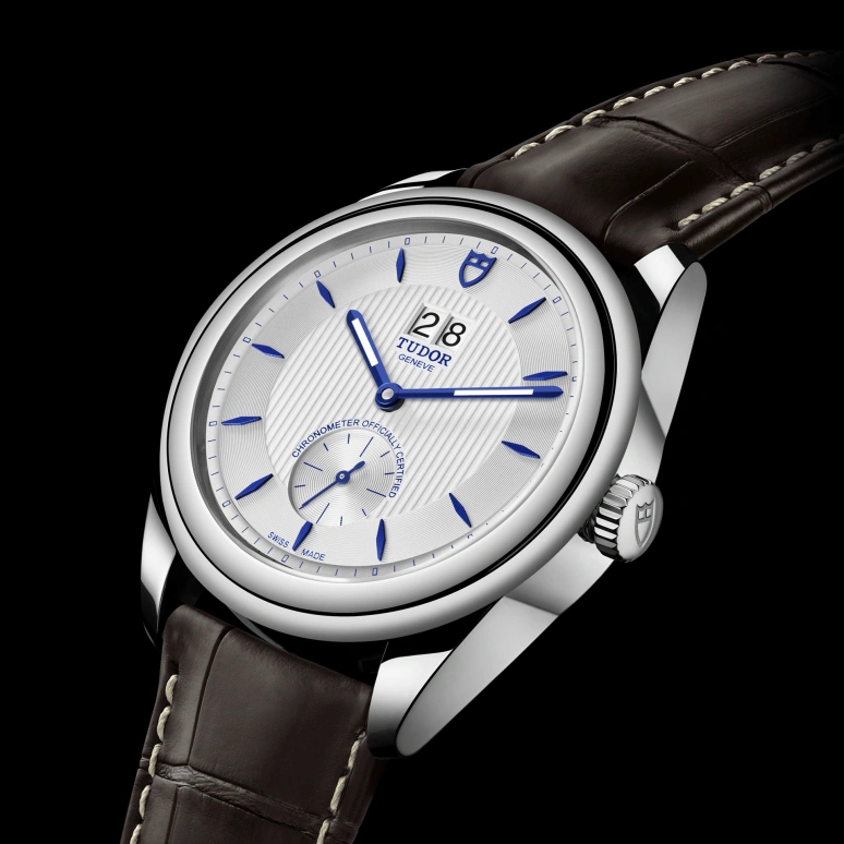 Tudor,Glamour 42mm,42mm,Stainless Steel,Silver,Automatic,Big Date,70hours,57100,57100-0016