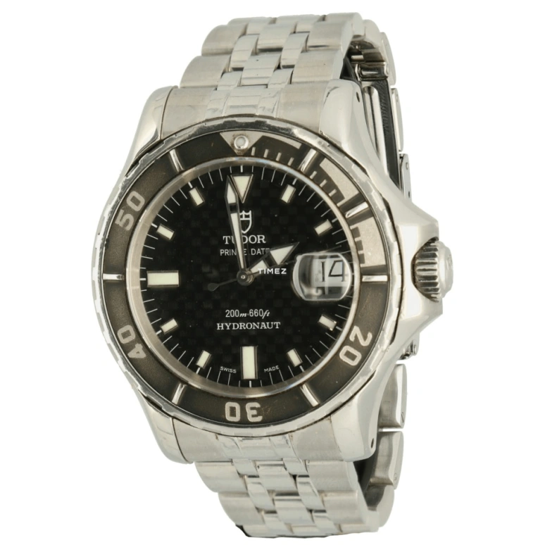 Tudor,Hydronaut 41mm,41mm,Stainless Steel,Black,Automatic,Day,Sapphire,89190PN,89190PN-93550 INT