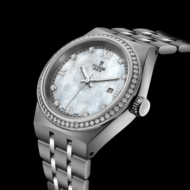 Tudor,Royal 28mm,28mm,Stainless Steel,White,Automatic,Date,38hours,28320,28320-0001