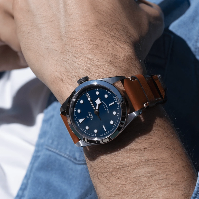 Tudor,Black Bay 31-36-39-41 41mm,41mm,Stainless Steel,Blue,Automatic,42hours,In-house Caliber,79540,79540-0005